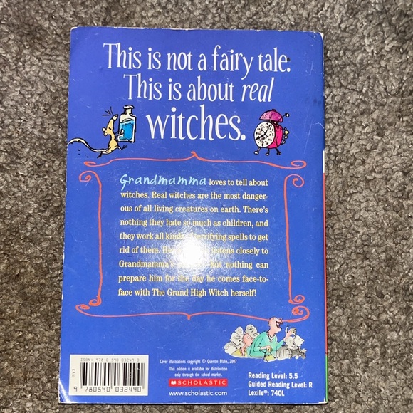 The Witched By Roald Dahl (paperback) - Picture 3 of 3